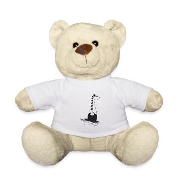 Dino - Teddy Bear - white - Front