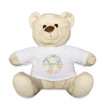 St. Patrick's Day - Teddy - Weiß - Vorne