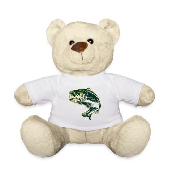 fish - Teddy Bear - white - Front