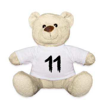 Pinceau numéro 11 préféré - Nounours - blanc - Devant