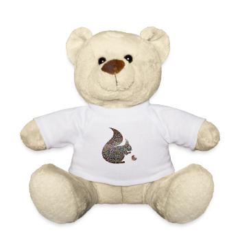 Paranormales Eichhörnchen - Teddy - Weiß - Vorne