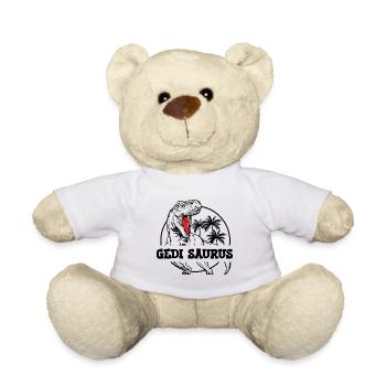 Gedi Saurus Wöd Gedi Patenonkel Österreich - Teddy - Weiß - Vorne