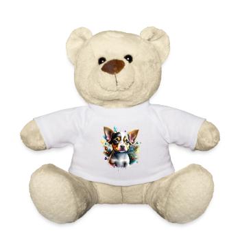 chihuahua avec une personnalité vive et énergique - Nounours - blanc - Devant