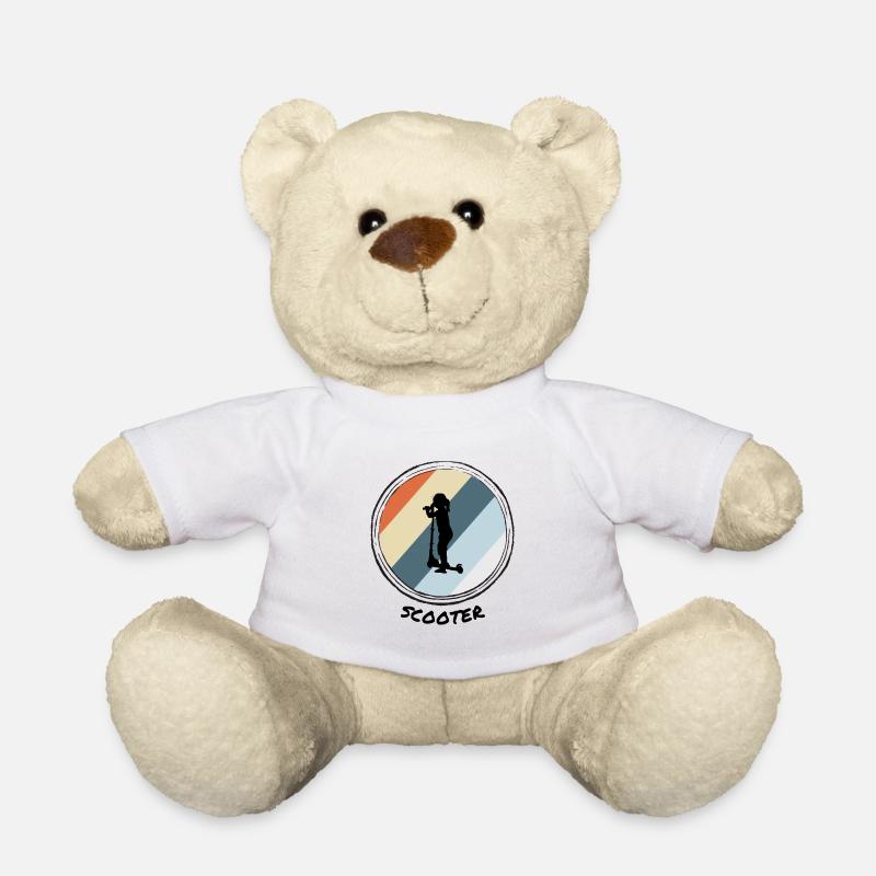 Scooter - Teddy - Weiß