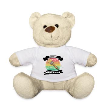 Maler Mannschaft - Teddy - Weiß - Vorne