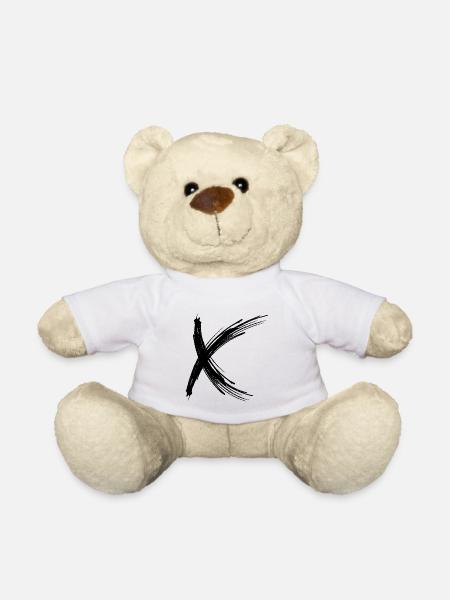 X - Teddy - Weiß