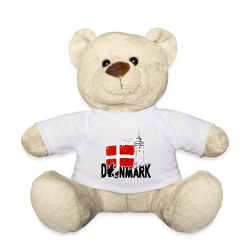 Rubjerg Knude Denmark Holidays - Teddy Bear - white - Front