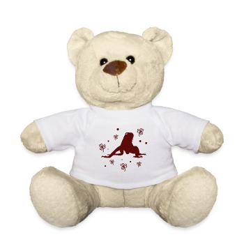 Salamander - Amphibian Animal - Teddy Bear - white - Front