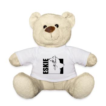 Américain Eskimo Chien Eskie Profil Chiens Wilsigns - Nounours - blanc - Devant