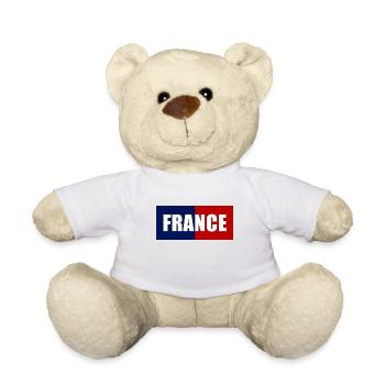 Frrance - Nounours - blanc - Devant