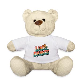 Line Dance Line Dance my hobby - Teddy Bear - white - Front