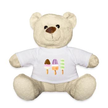 Eis am Stiel - Teddy - Weiß - Vorne