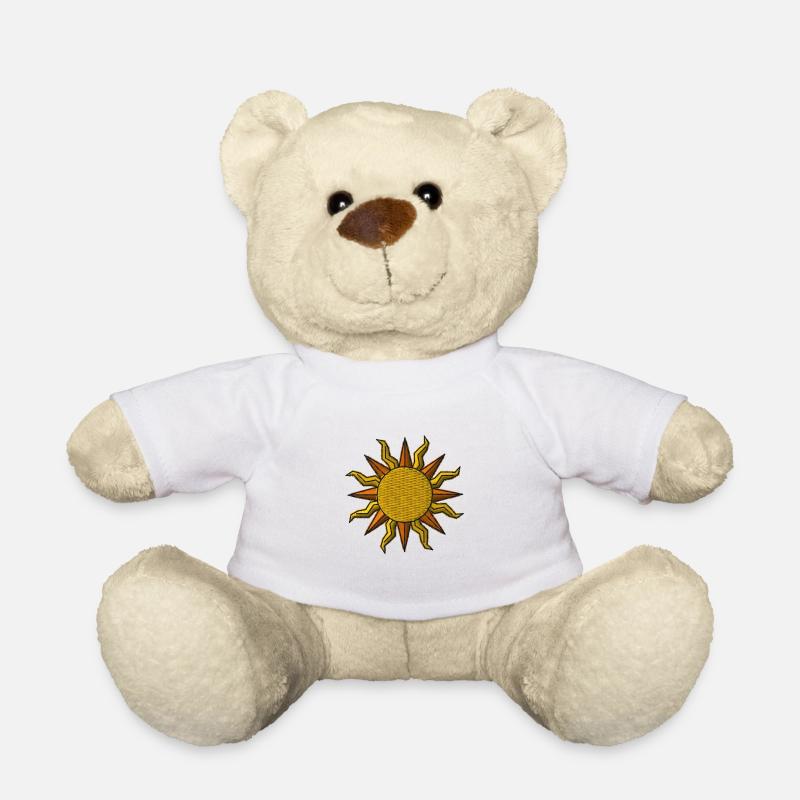 Soleil - Nounours - blanc
