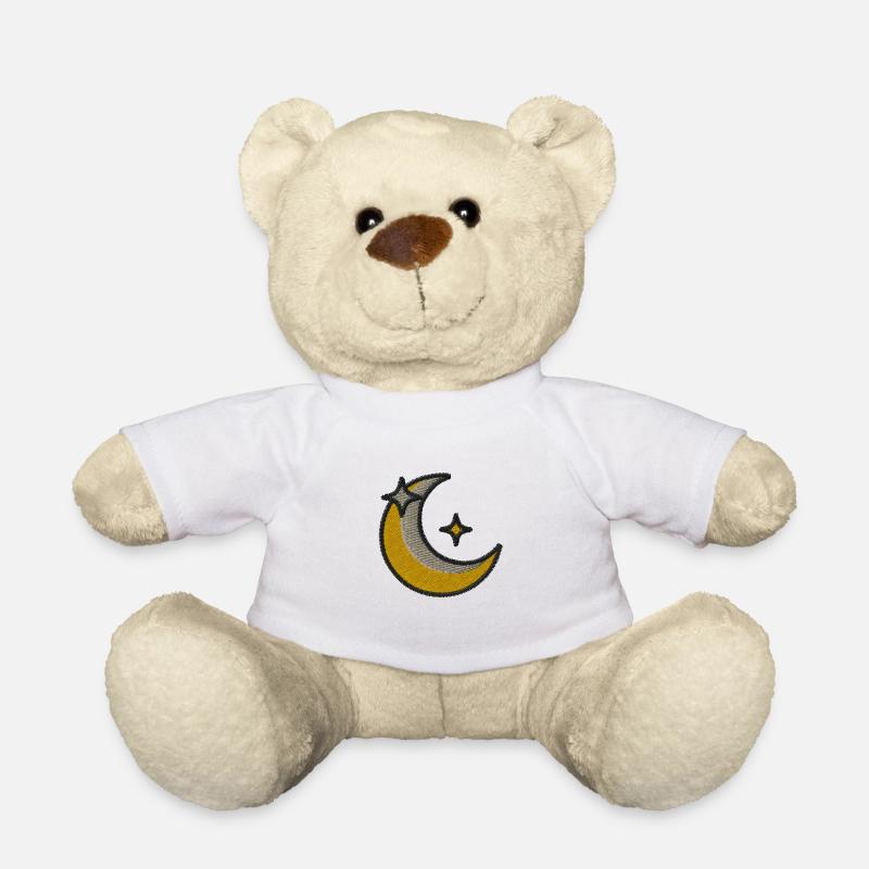 Mond - Teddy - Weiß