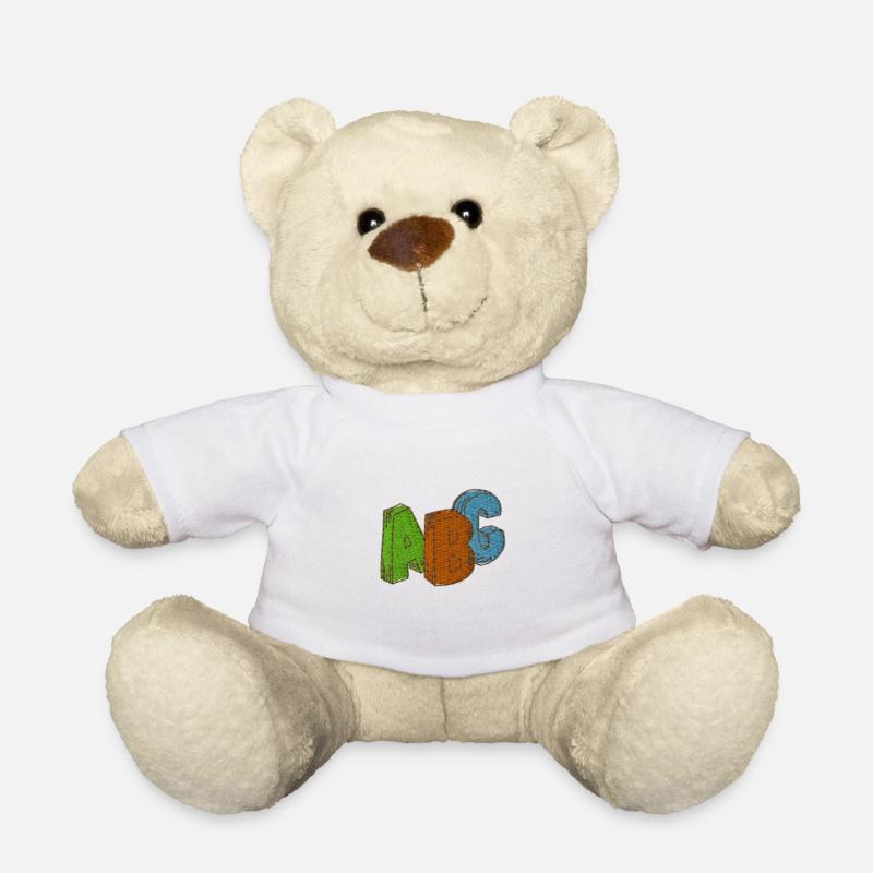 ABC - Teddy - Weiß