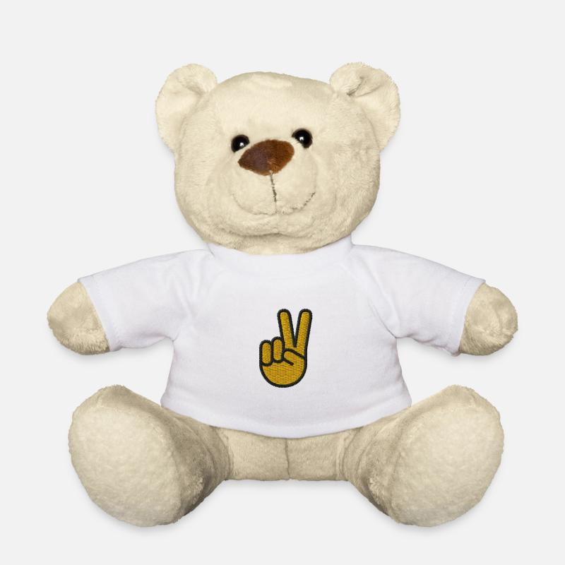Victory Hand - Teddy - Weiß