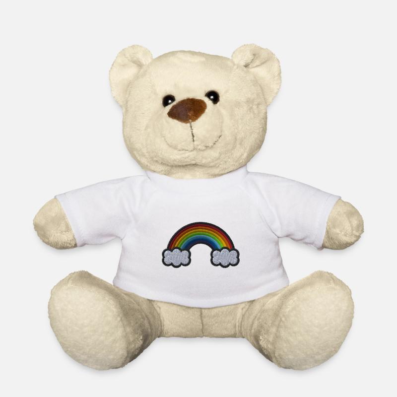 Rainbow - Teddy - Weiß