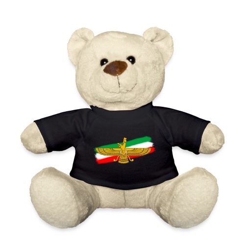 Iran Flag Faravahar Lion Sun - Teddy Bear