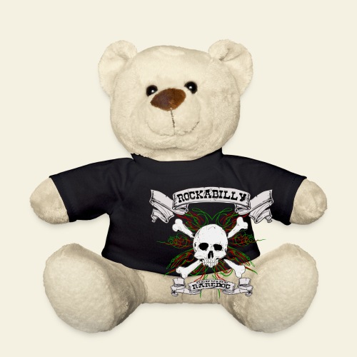 Rockabilly Raredog Skull - Teddybjørn