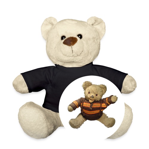 Teddybär - orange braun - Retro Vintage - Bär - Teddy