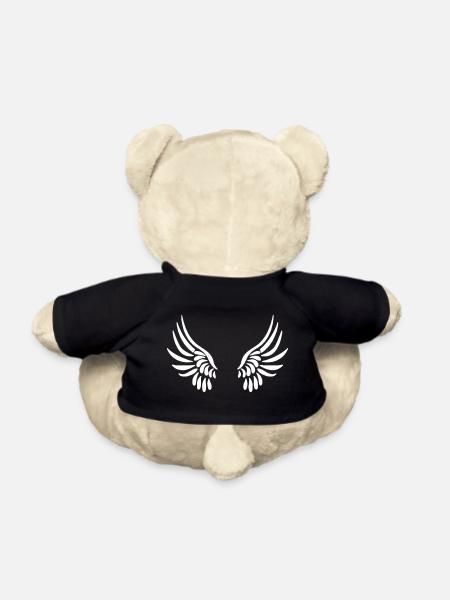 LIKE A BIRD - Teddy Bear - black