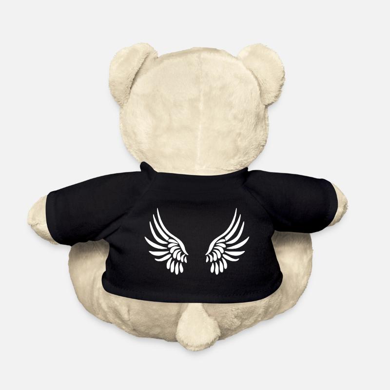 LIKE A BIRD - Teddy Bear - black