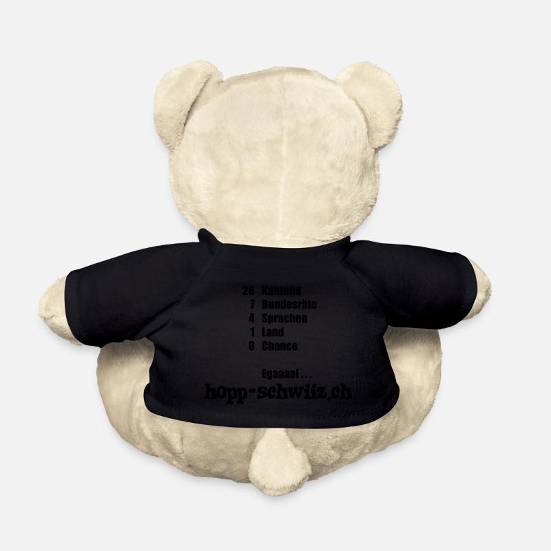Kreuz - Teddy - Schwarz
