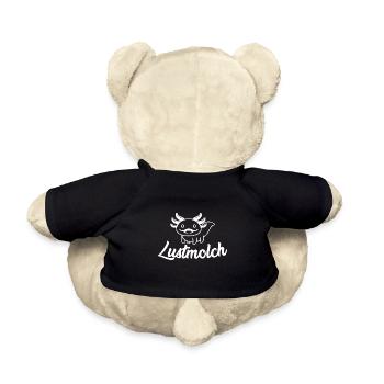 Lustmolch Axolotl Schwanzlurch - Teddy - Schwarz - Hinten