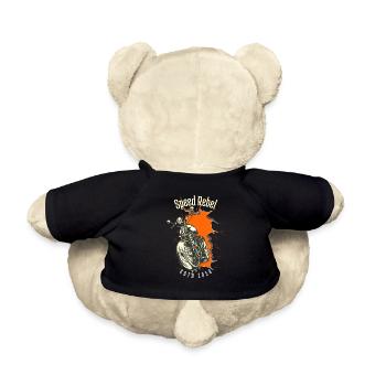 Speed Rebel ESTD 1958 - Biker und Chapter Design - Teddy - Schwarz - Hinten