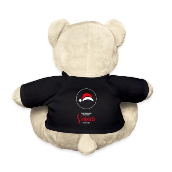 Scheiss Weihnachten Anti Hasser Geschenk hassen - Teddy - Schwarz - Hinten