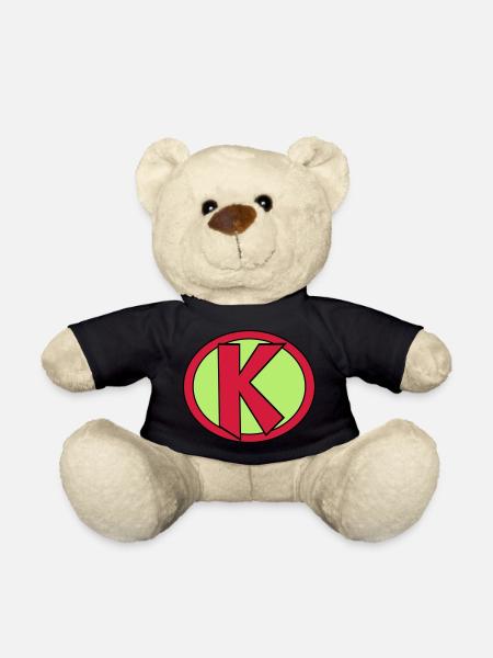 Super, Superheld, Superheldin, Hero, K - Teddy - Schwarz