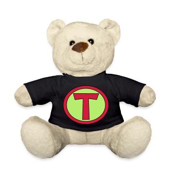 Super, Superheld, Superheldin, Hero, T - Teddy - Schwarz - Vorne