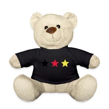 Deutschland - Teddy - Schwarz - Vorne