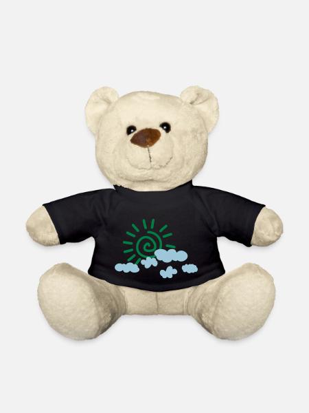 sonne himmel - Teddy - Schwarz