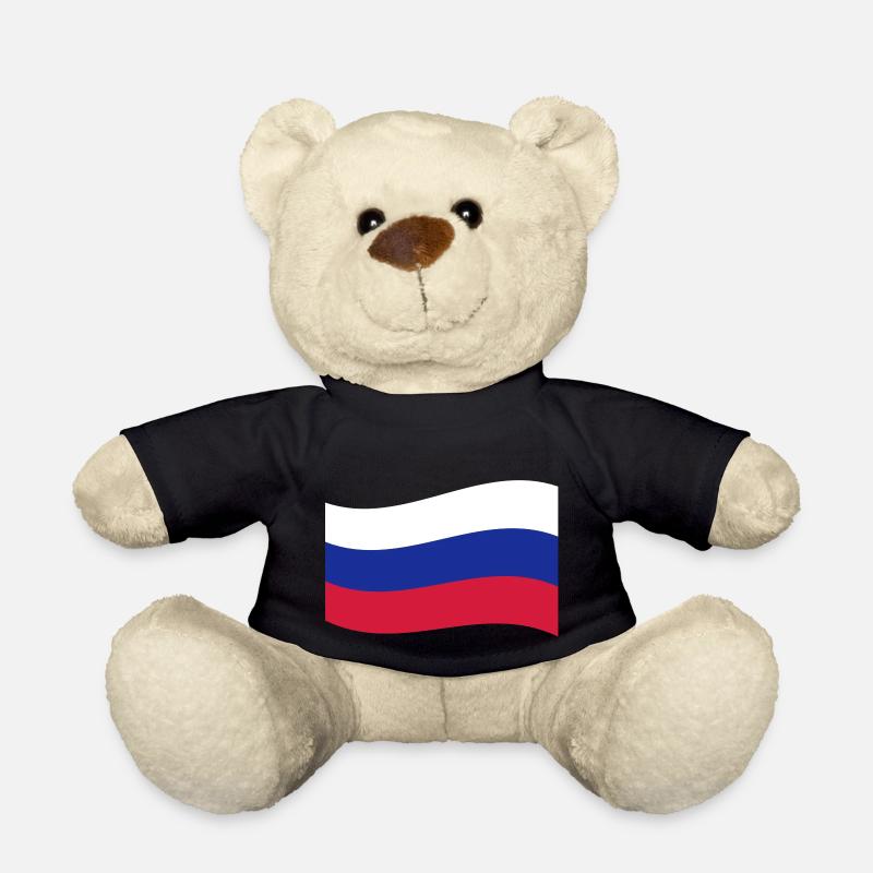 russia - Teddy - Schwarz