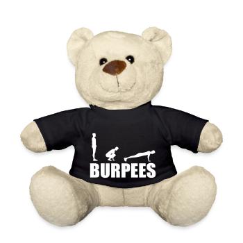 burpees - Nounours - noir - Devant