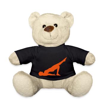 2541614 15809713 yoga - Nounours - noir - Devant