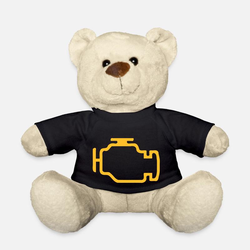 CHECK ENGINE - Teddy Bear - black