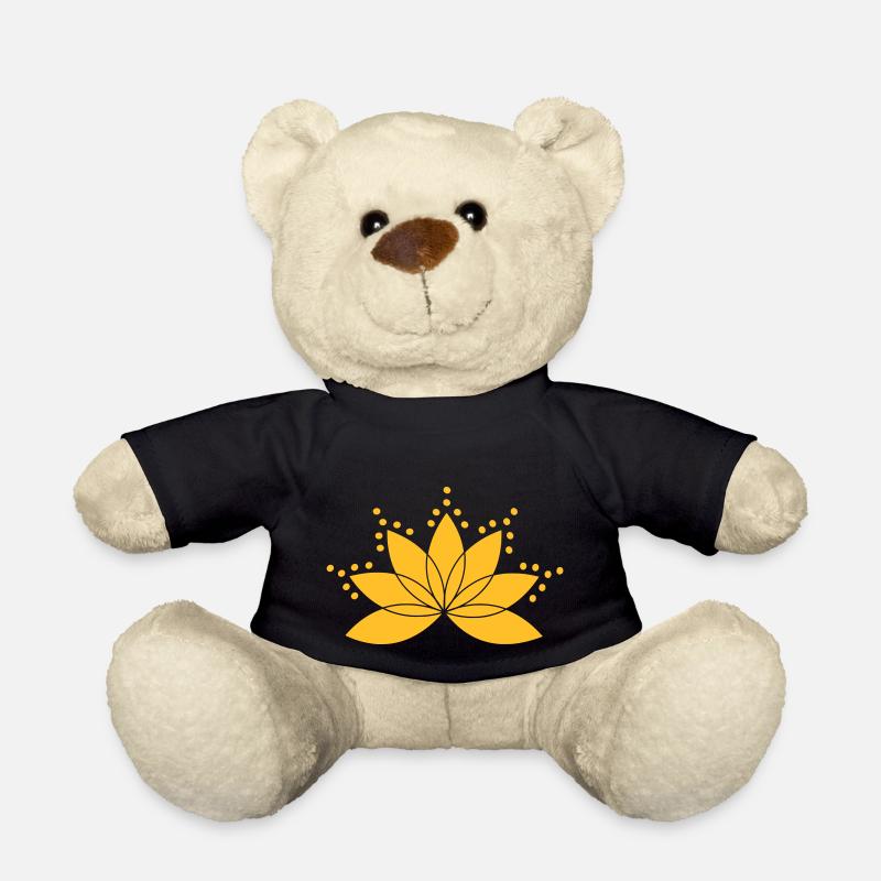 Golden Lotus - Teddy Bear - black
