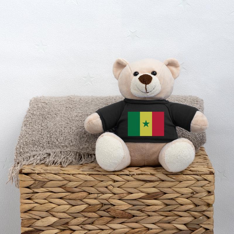 Drapeau Sénégal / Flagge von Senegal Teddy