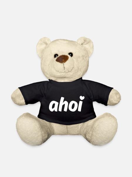 Ahoi Herz ahoy heart - Teddy - Schwarz