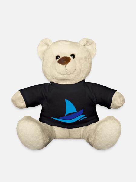 Segelboot - Teddy - Schwarz