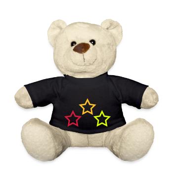 sterne - Teddy - Schwarz - Vorne