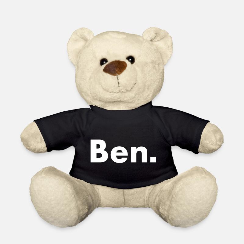 Ben - Name - Schrift - Benedikt - Benjamin - Teddy - Schwarz