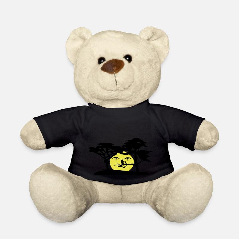 Natur, Gesicht - Nature Face - Teddy - Schwarz