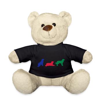 sit down stay hovawart vektor 2 - Teddy - Schwarz - Vorne