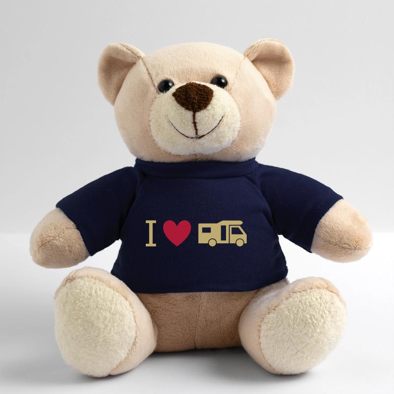 ★ Design colors can be changed ★ I love motorhomes Teddy Bear