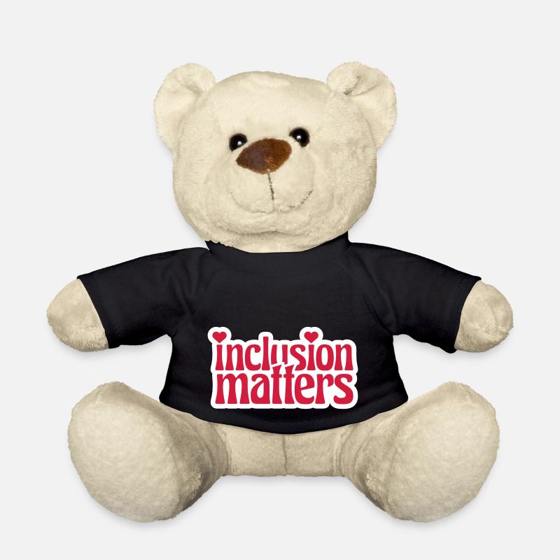 inclusion matters Logo Zitat - Teddy - Schwarz