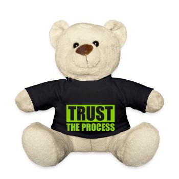 trust the process Zitat - Teddy - Schwarz - Vorne