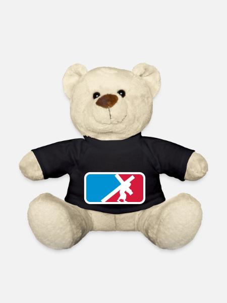 Crucifixion, drag, heavy, last, jesus, god, condem - Teddy Bear - black